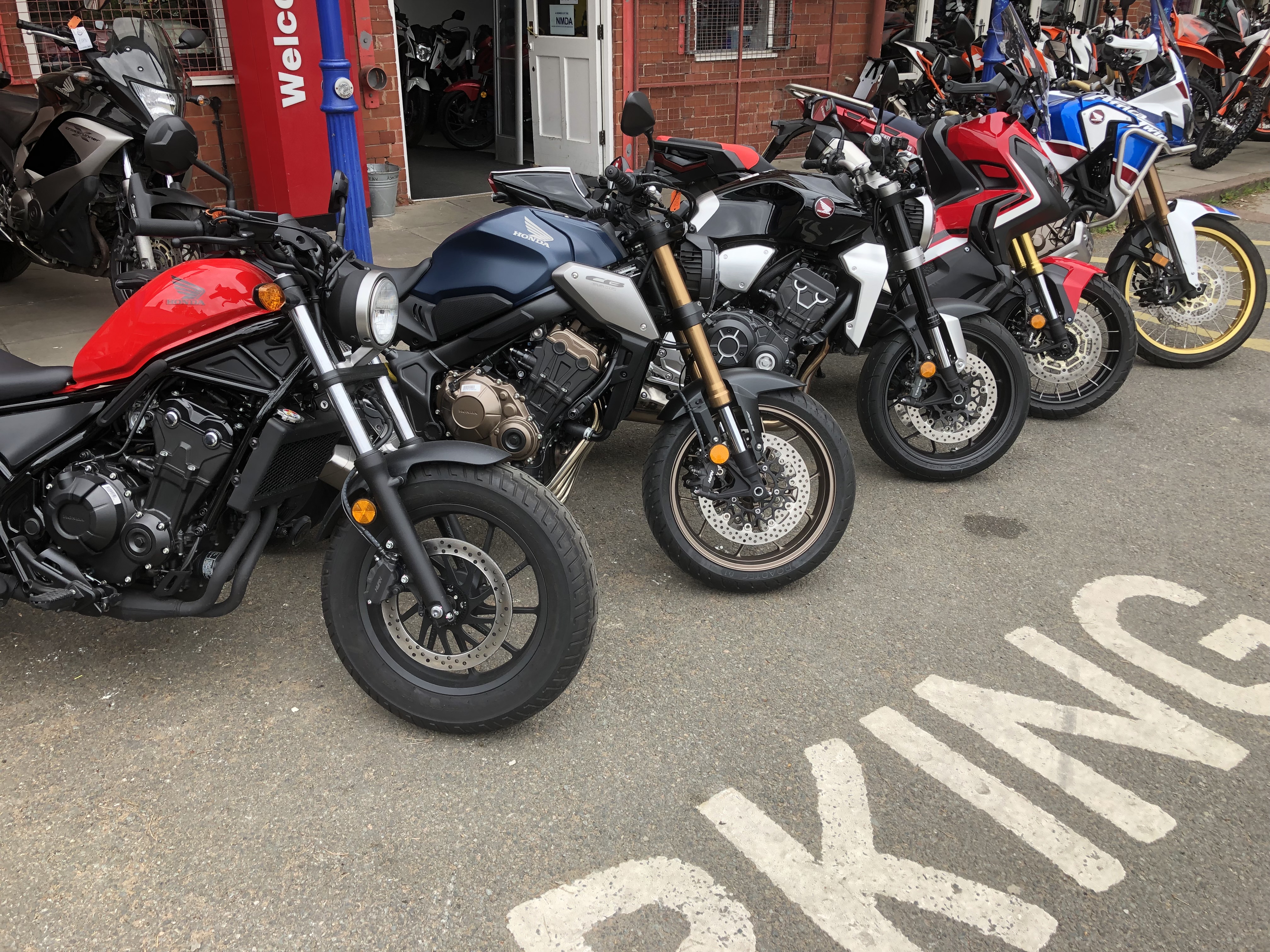 Honda Courtesy Bikes